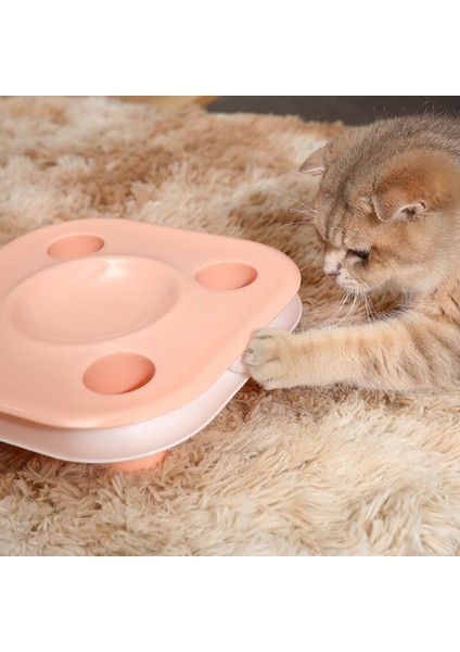 Pet Kedi Köpek Mama Tabağı Oyunu - Pembe (Yurt Dışından)