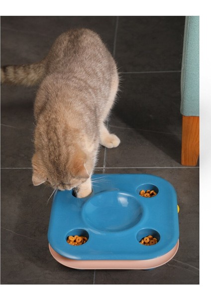 Pet Kedi Köpek Mama Tabağı Oyunu - Mavi (Yurt Dışından) fırsatları