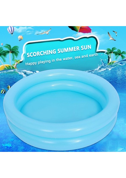 Sshenzhen Xin Xin Pvc Bebek Çocuk Şişme Yüzme Havuzu - Mavi (Yurt Dışından)