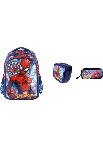 Trio Crime Fighter Ilkokul Çantası (3 Parça Set)