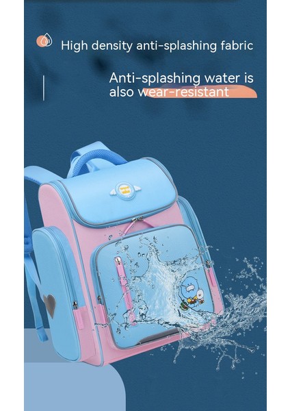 Lovehome Erkek Çocuk Küçük Boy Ultra Hafif Öğrenci Ilköğretim Okul Çantası - Mavi (Yurt Dışından) fiyatları