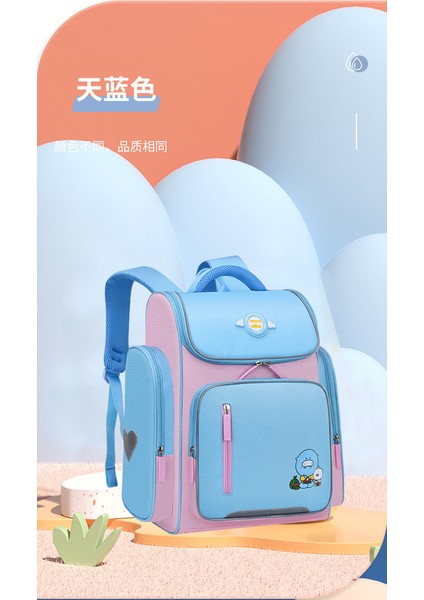 Lovehome Erkek Çocuk Küçük Boy Ultra Hafif Öğrenci Ilköğretim Okul Çantası - Mavi (Yurt Dışından) modelleri