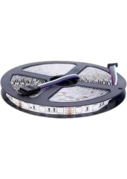 Rgb Sese ve Müziğe Duyarlı Set 5-10 Metre Tak Çalıştır 3 Çip 5050