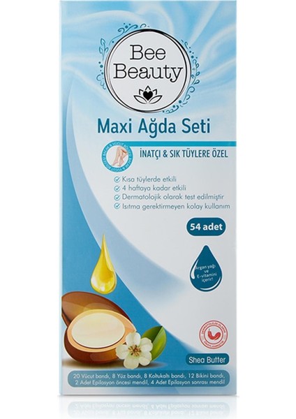 Bee Beauty Maxi Ağda Seti Inatçı Sık 54'lü