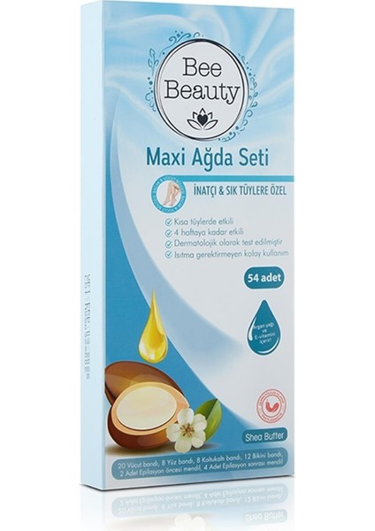 Bee Beauty Maxi Ağda Seti Inatçı Sık 54'lü