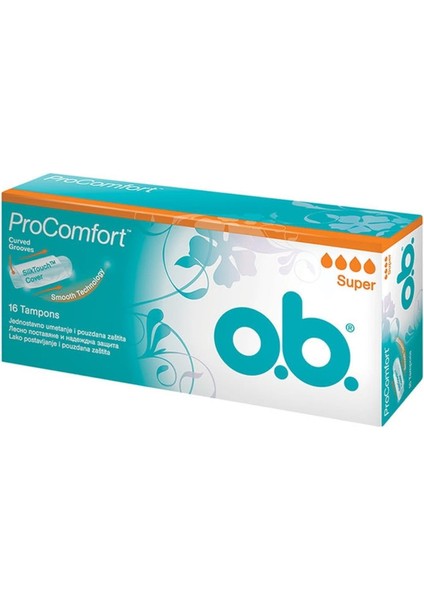 O.B Tampon Süper 16'Lı