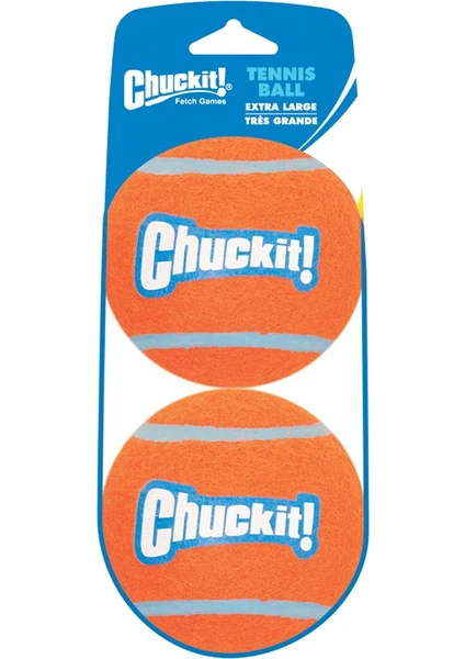 Chuckit! 2'li Köpek Tenis Oyun Topu (XL Boy)