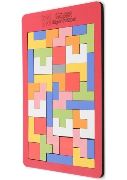 Ahşap Eğitici Oyuncak Tetris Blokları