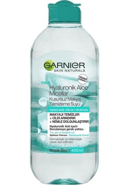 Garnier Hyaluronik Aloe Temizleme Suyu 400 ml