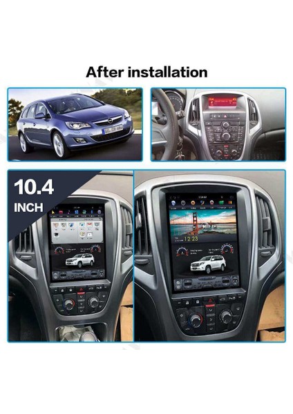 Opel Astra J Tesla Android Multimedya Sistemi (2010-2019) 2 GB Ram 16 GB Hafıza 8 Çekirdek Necvox Evervox Brc