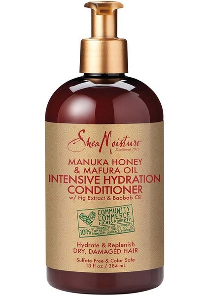 Manuka Balı Ve Mafura Yağı Nemlendirici Saç Kremi 384ml