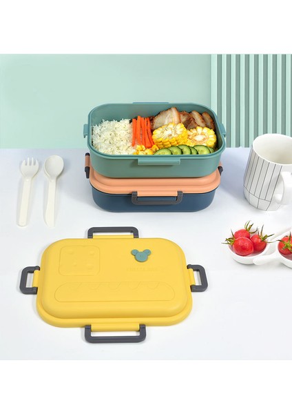 Gıda Sınıfı Mühürlü Plastik Salata Bento Kutusu Gıda Termosu
