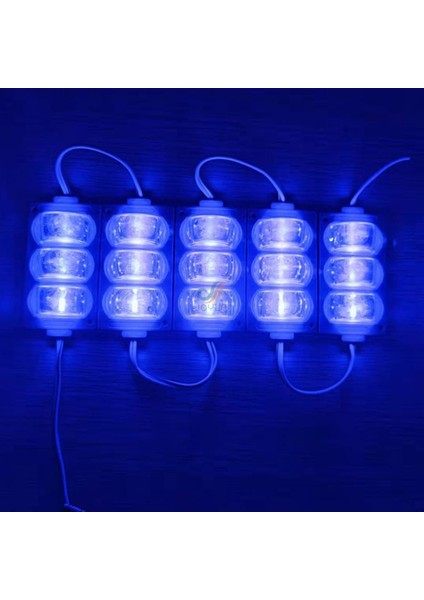 Geniş (Yan) Açılı Güçlü LED Işık 3’lü 12V – 3 W (5 Adet)