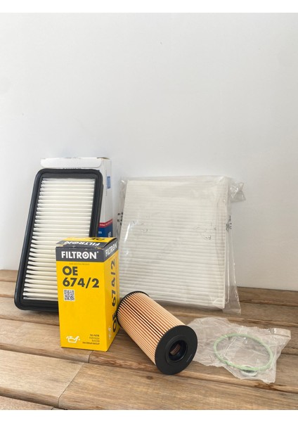 Hyundai Accent Era 1.5 Crdi Filtre Bakım Seti (2006-2012) 3'lü Set