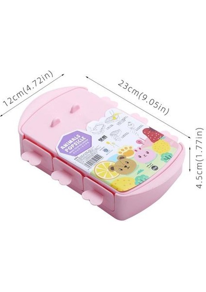 Dıy Silikon Popsicle Kalıp Karikatür Buz Küpü Makinesi Yeniden Kullanılabilir Buz Pop Dondurma Kalıp Kapakları ve Sticks Isibar Tatlılar | Dondurma Küvetleri (Yurt Dışından) modelleri