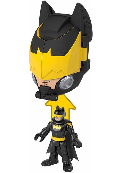 Dc Super Friends Head Shifters HGX78 - Batman Sarı