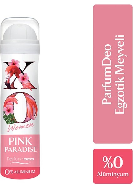 Kadın Deodorant Sprey Pink Paradise 150 Ml fiyatları