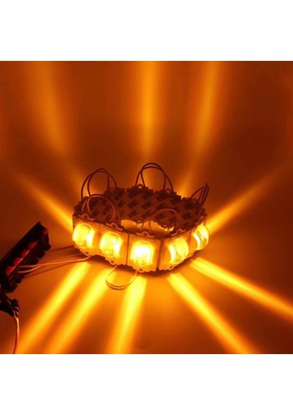 Geniş (Yan) Açılı Güçlü LED Işık 12V - 1.5W (5 Adet)