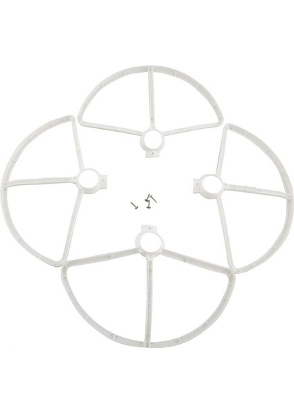 Rc Quadcopter Props +Koruma Yüzüğü +Mjx B5W F20 Iha Ina Beyaz +Siyah Için Kullanım Dişli (Yurt Dışından)