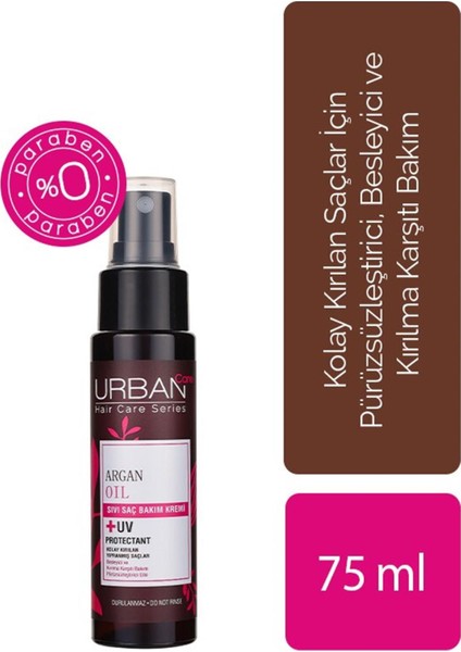 Argan Oil Sıvı Saç Bakım Kremi 75 Ml fiyatları