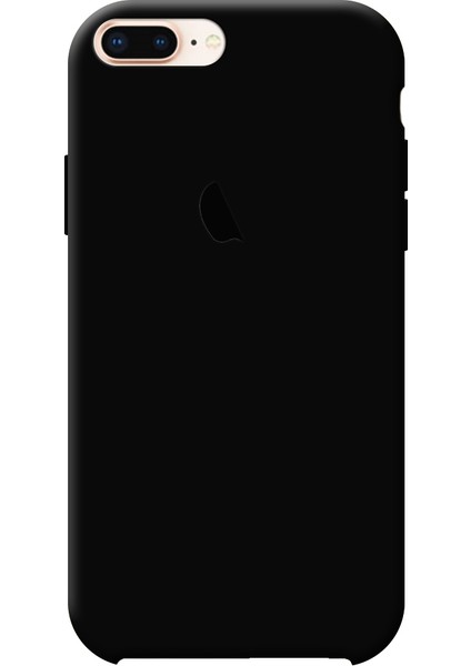 Apple IPhone 7 Plus 8 Plus Içi Kadife Silikon Lansman Kılıf