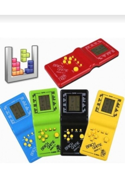 Nostaljik El Aterisi Tetris Oyunu