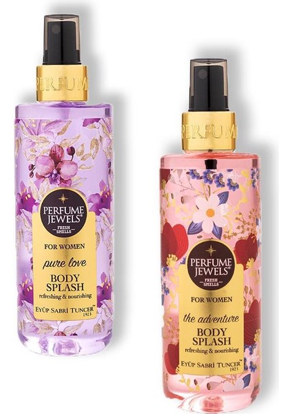 Vücut Spreyi Adventure ve Pure Love 250 ml