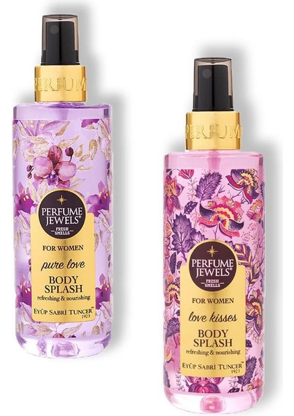 Vücut Spreyi Love Kisses ve Pure Love 250 ml