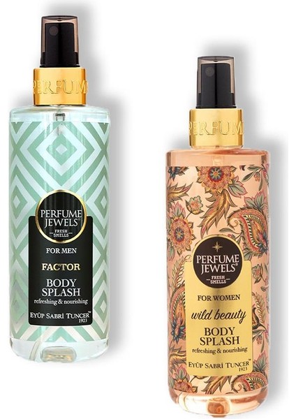 Body Splash Factor ve Wild Beauty 250 ml