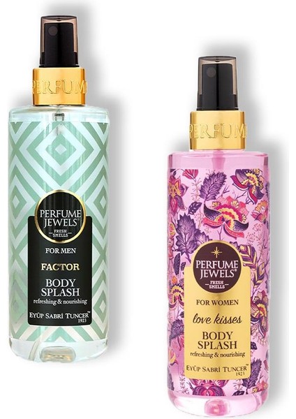 Love Kisses ve Factor Vücut Spreyi 250 ml