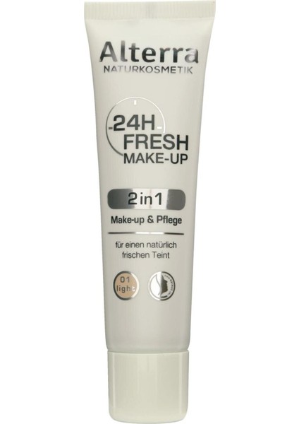 Fondöten 24 Fresh 01 Light 30 Ml