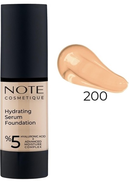 Cosmetics Note Hydrating Serum Fondöten 200