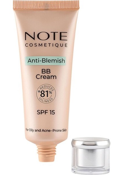 Cosmetics Note Bb Cream Anti-Blemish 03 Natural Beige