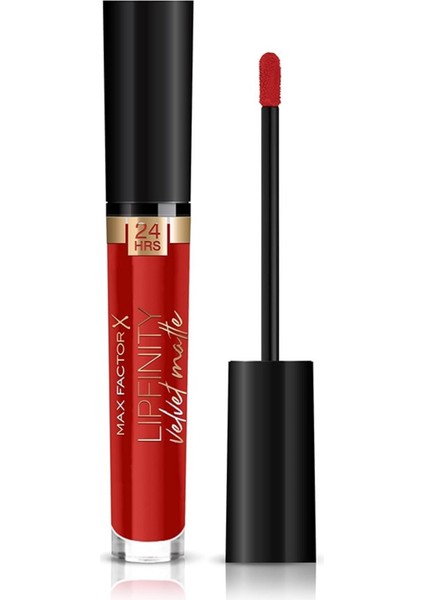 Lipfinity Velvet Matte Lipstick Ruj 025 Red Luxury