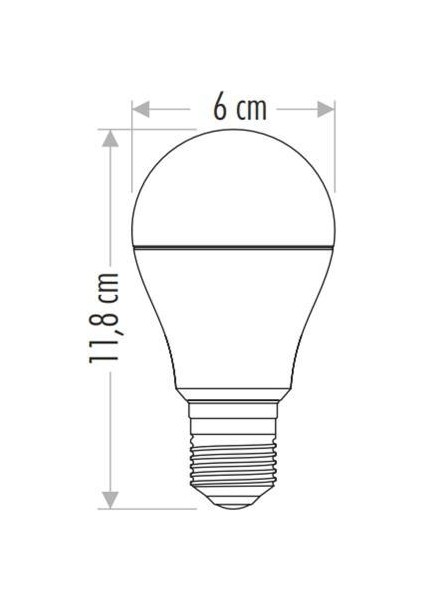 CT-4278 12 Watt Dimlenebilir LED Ampul Beyaz