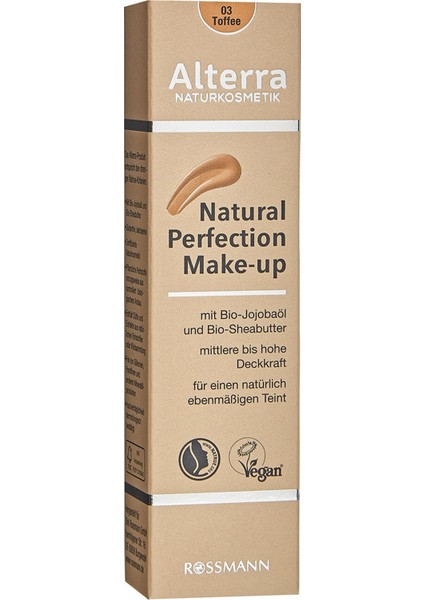 Natural Perfection Make-Up Kapatıcı No:03 Toffee 30 Ml
