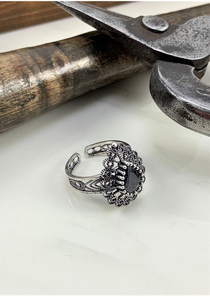 Doğan Silverdamla Model Telkari Işlemeli Gümüş Yüzük 21453 fırsatları