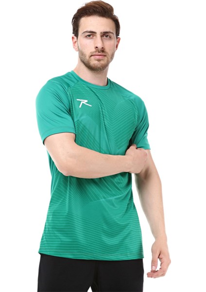 Erkek Dijital Baskılı T-Shirt Justa Yeşil fiyatları