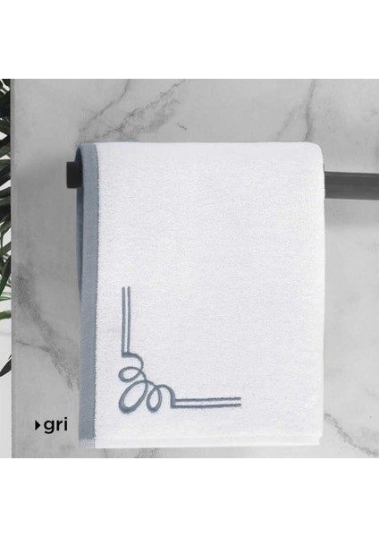Kiros Gri Pamuk Havlu 50 x 90 cm fiyatları