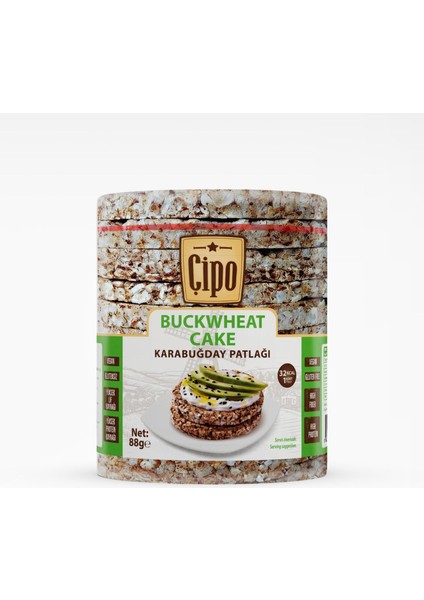 Karabuğday Patlağı (2 Paket) 88 gr
