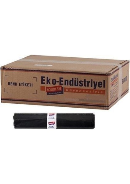 Horeca Çöp Torbası Battal Boy Siyah 200 Adet