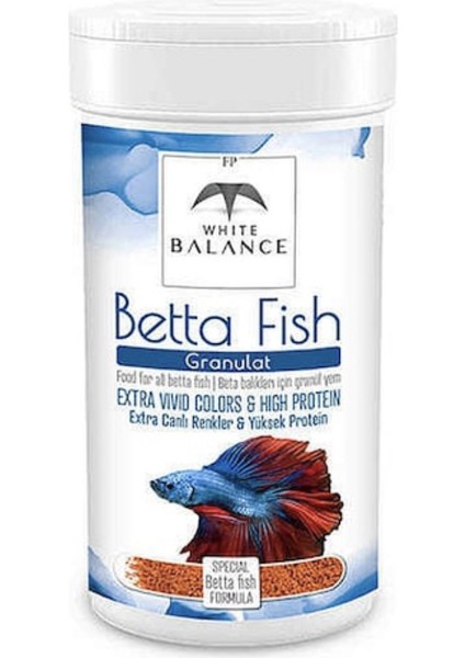 Betta Granules ( Beta Balığı Yemi ) 100 ml