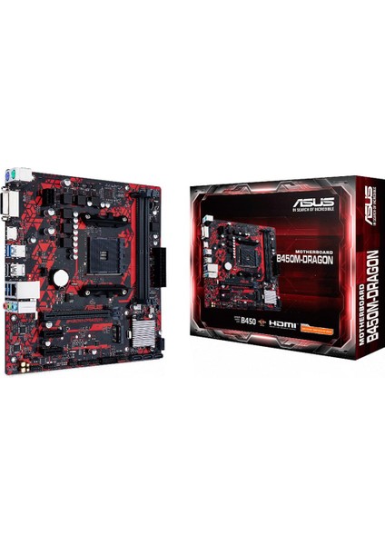 B450M Dragon Amd B450 Soket Am4 Ddr4