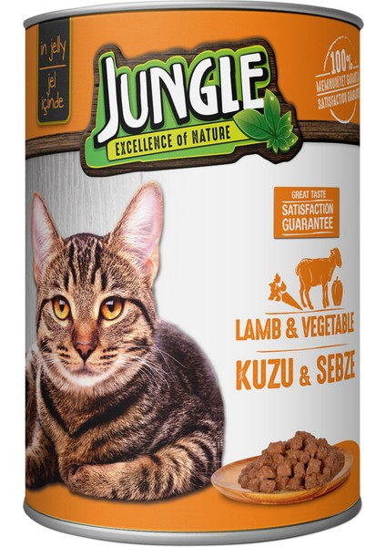 Kedi 415 gr Kuzu Etli-Sebzeli Konserve