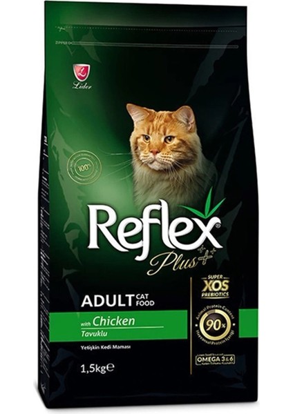 Plus Tavuklu Yetişkin Kedi Maması 1,5 kg