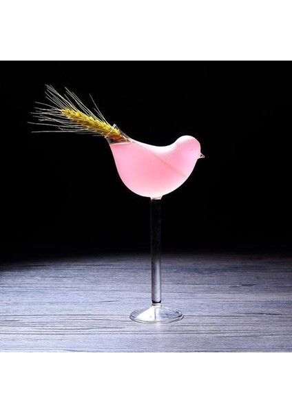 Yaratıcı Kuş Füme Moleküler Tipsi Kokteyl Kupası Düğün Şampanya Kadehi (Yurt Dışından)