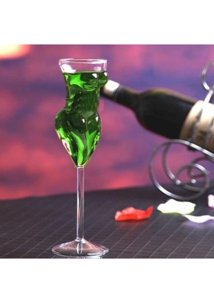 Kadın Vücut Şekli Kırmızı Şarap Cam Goblet Partisi Şarap Kupa (Yurt Dışından) fırsatları