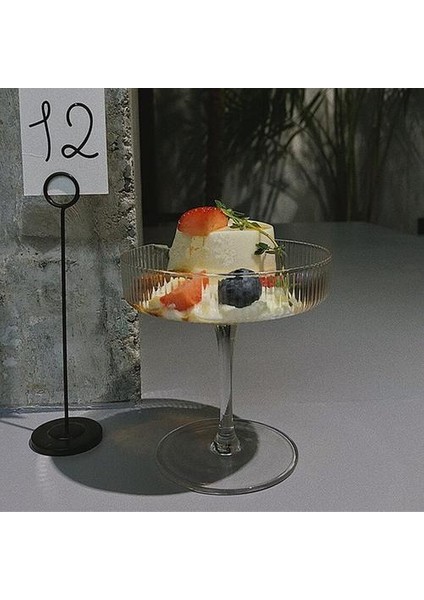 Puding Martini Cam Kristal Kadeh (Yurt Dışından)