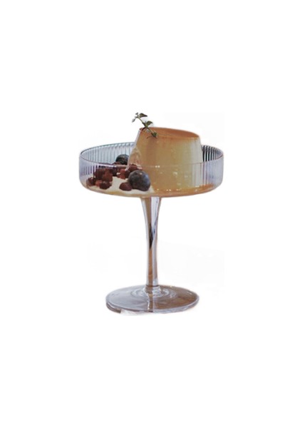Puding Martini Cam Kristal Kadeh (Yurt Dışından)