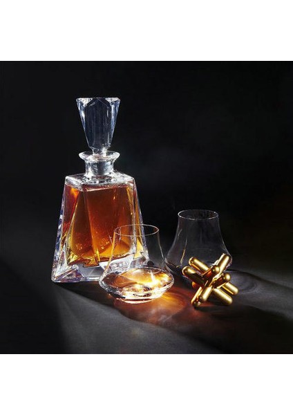 1 Adet Butik 300 ml Tatlı Gözlük Kurşun Ücretsiz Kristal Cam Viski Kupası (Yurt Dışından)